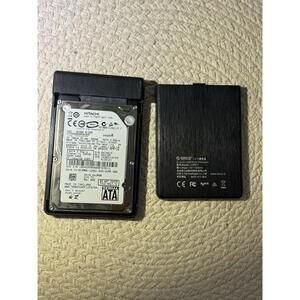 External USB Hard Drive 500GB / Hitachi HDD / ORICO Enclosure